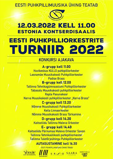 Eesti Puhkpilliorkestrite Turniir 2022