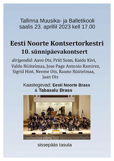 Eesti Noorte Kontsertorkester 10