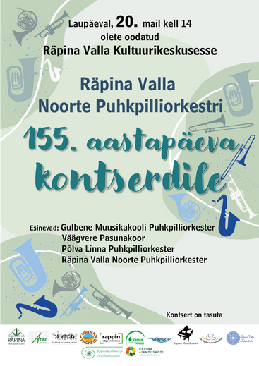 Räpina Valla Noorte Puhkpilliorkestri kontsert