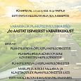 Eesti Puhkpillimuusika Ühingu Aastakontserdi videosalvestus 9. oktoobril 2021.