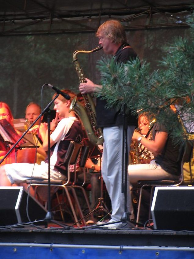 Raivo Tafenau Vsu Viis '10 Festivaliorkestri ees 