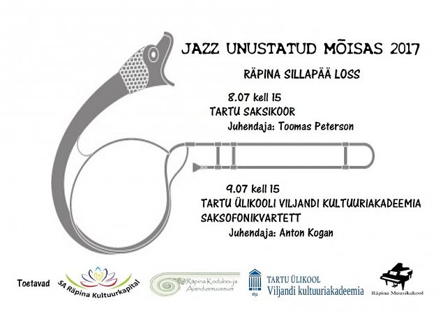 Minifestival Jazz Unustatud Mõisas 08.-09. juulil Räpina Sillapää lossis