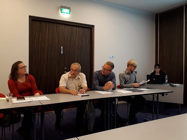 Soome Puhkpilliorkestrite Liidu ja Eesti Puhkpillimuusika Ühingu juhatuste ühiskoosolek toimus Tallinnas.