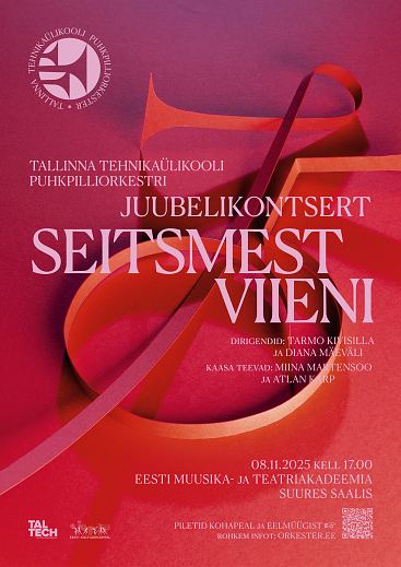 Tallinna Tehnikalikooli puhkpilliorkestri 75. juubelikontsert